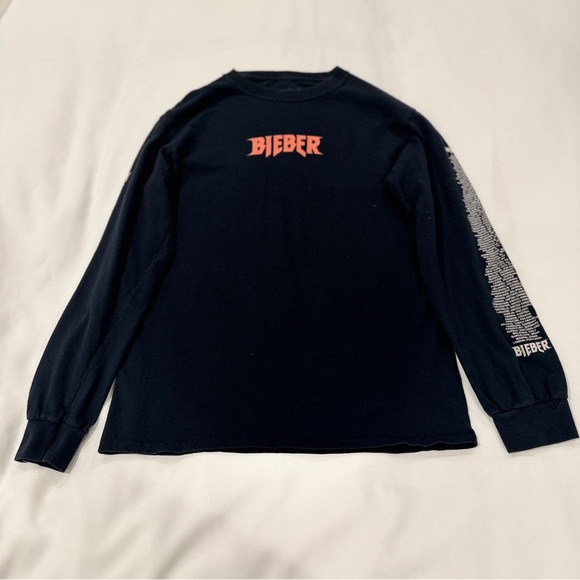 Justin Bieber Official Purpose Tour Long Sleeve shirt - Picture 2 of 3